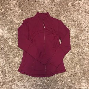 Lulu lemon size 12 fuchsia purple define jacket